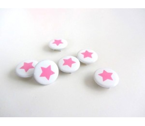 Jersey Druckknöpfe 11mm Snaps - Stern